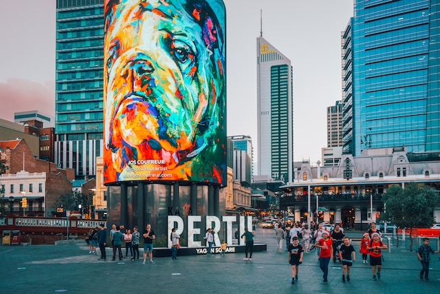 Perth city yagan square