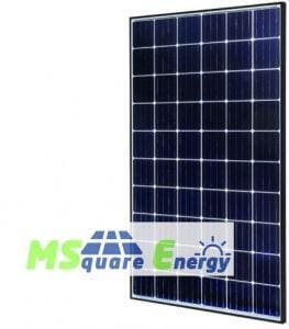 Msquare solar panel image and logo