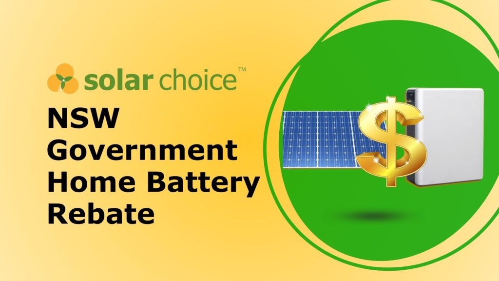 NSW Government Home Battery Rebate