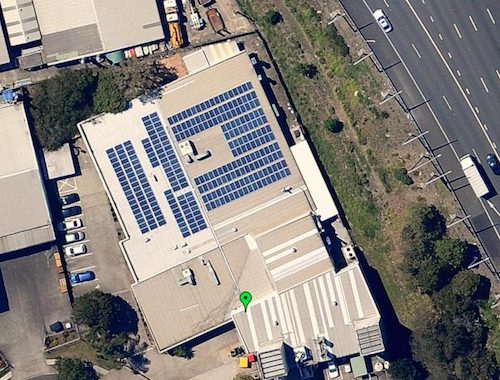 Victo Aero Space 70kW solar system